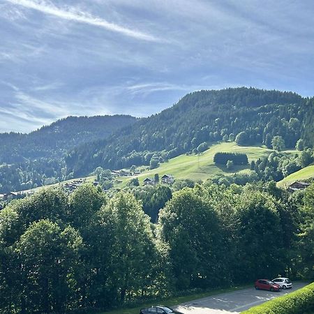 Studio Avec Piscine Chauffee, Tennis & Balcon - 4 Couchages A Megeve - Fr-1-597-14 外观 照片
